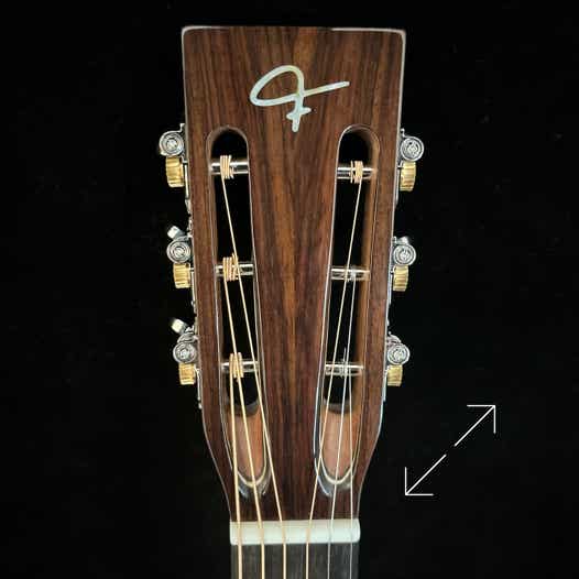 D12 Cutaway Boden aus Amazonas Palisander