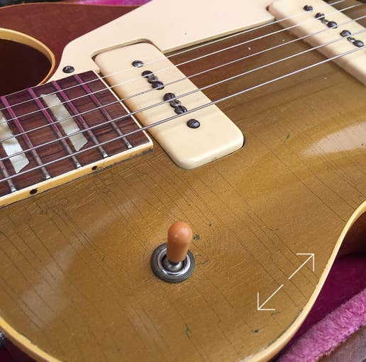 fritz Guitars - 1953 Les Paul Switch Tip