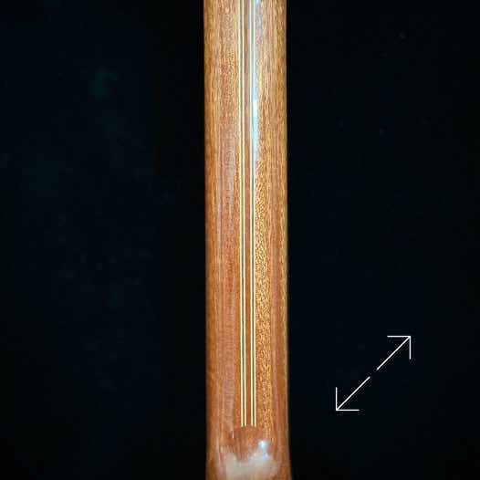 D12 Cutaway Griffbrett aus Cocobolo