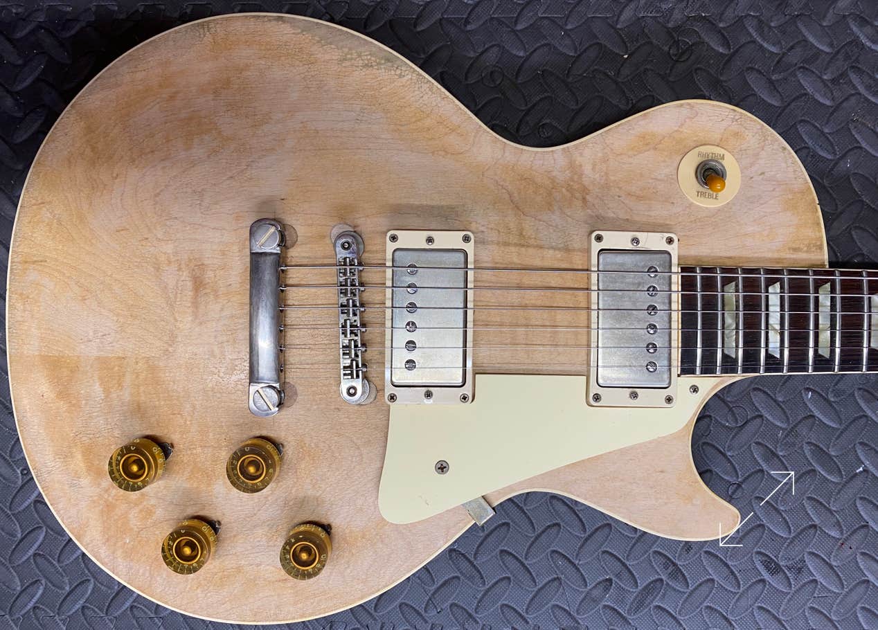 Die Originalität ist unter anderem an den Werkzeug Marken zu erkennen.