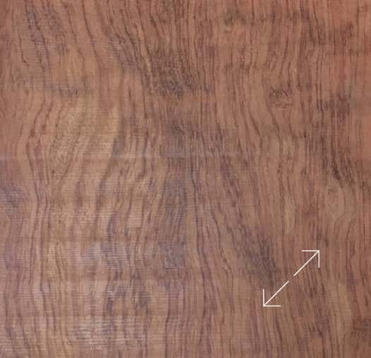 Gitarren - Boden und -Zargen  Bubinga