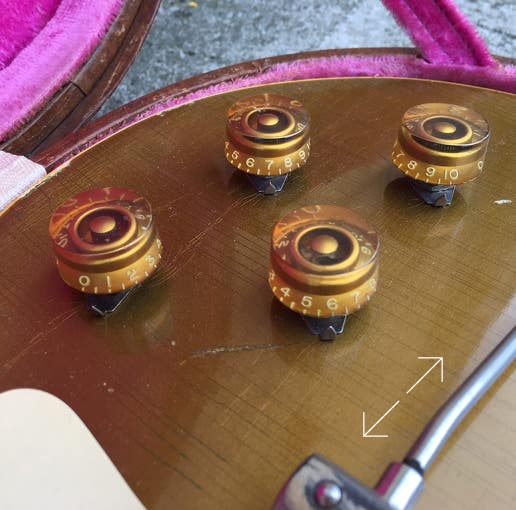 fritz Guitars - 1953 Les Paul Knobs