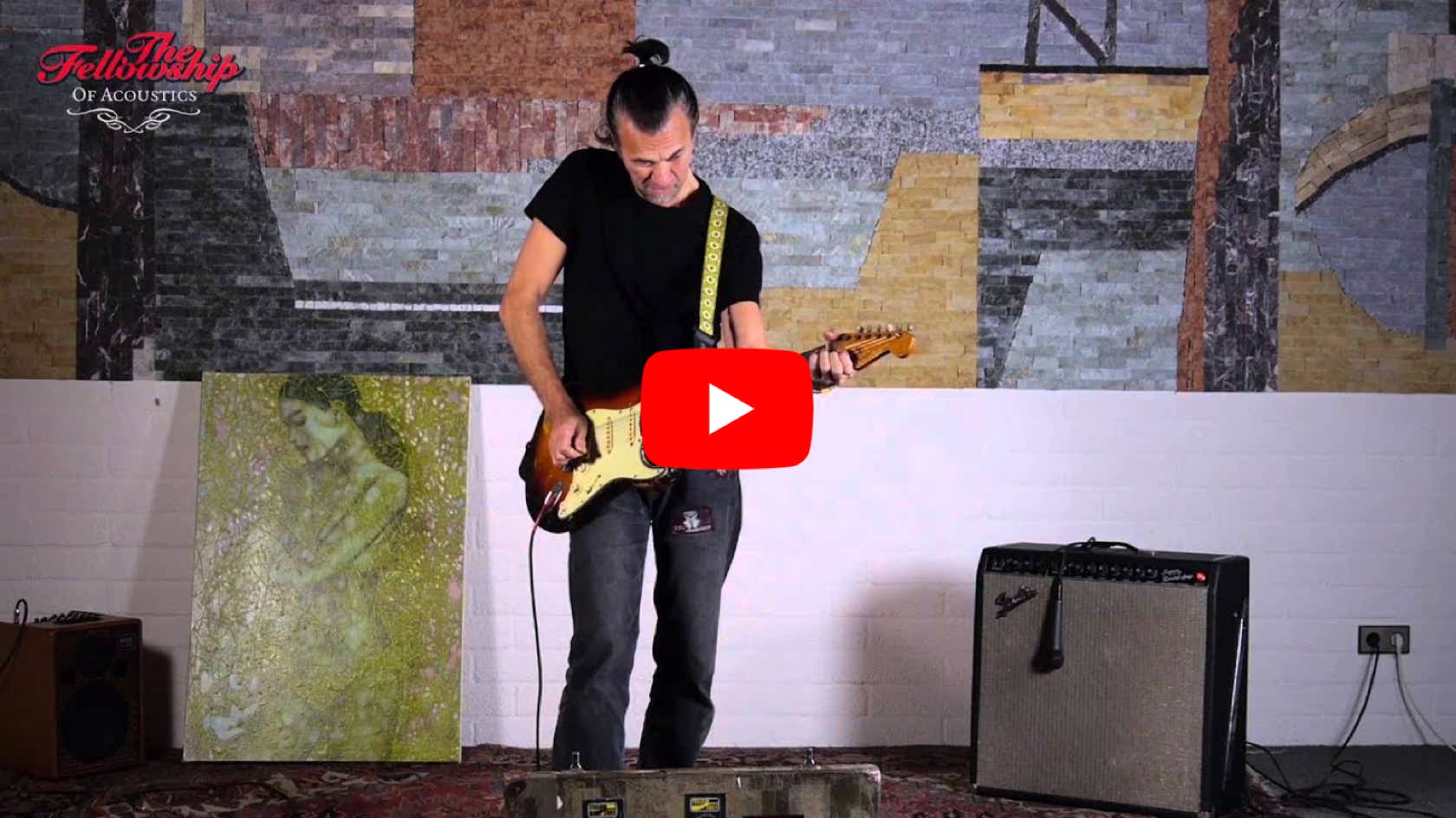 Edwin van Lighten mit 1962 Stratocaster