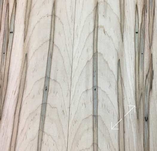 Gitarren - Boden und -Zargen  Ambrosia Ahorn