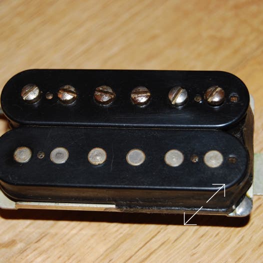 Der PAF aus der Hals-Position von oben