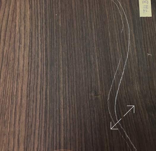 Gitarren - Boden und -Zargen  Ostindischer Palisander