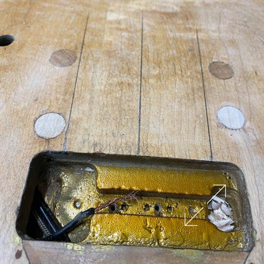 Der PAF aus der Brücken-Position von oben